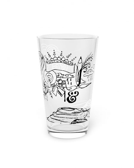 sip // hand-drawn // transparent glass // wunder gist