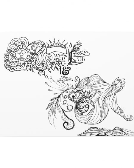 print // abstract // flow