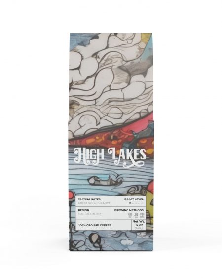 sips // high lakes coffee blend // light roast