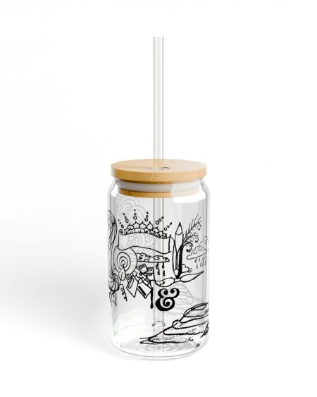 sip // hand-drawn // transparent glass // wunder gist