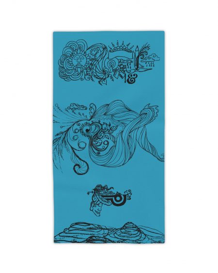 living // beach towel // eb & flow