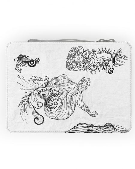 sack // lunch bag // recycled paper & cotton // eb & flow