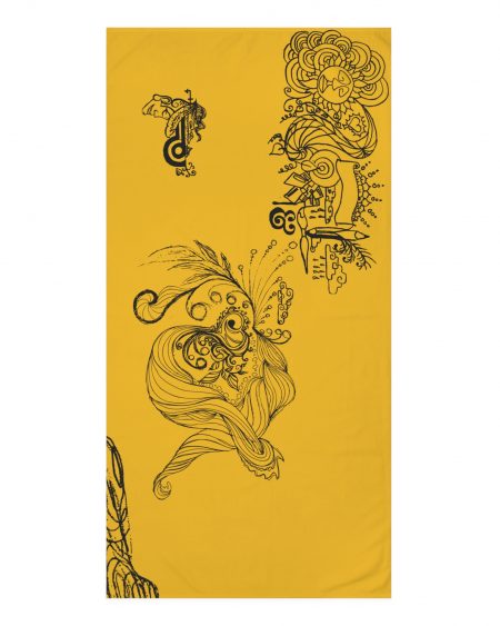 living // mink-cotton // beach towel