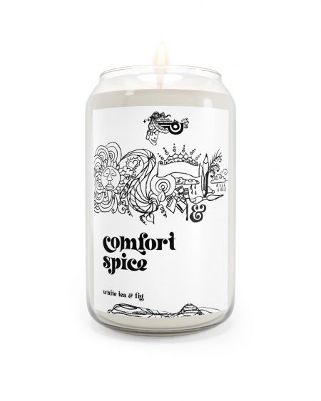 candle // glass vessel // comfort spice