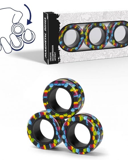 gizmo // fidget // Magnetic Fidget Spinner Rings