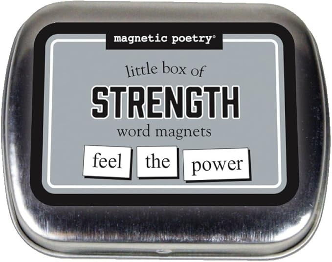 Magnetic Poetry - Little Box of Strength Kit