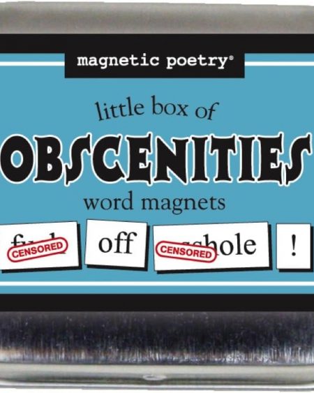 Magnetic Poetry - Little Box of Obscenities Kit