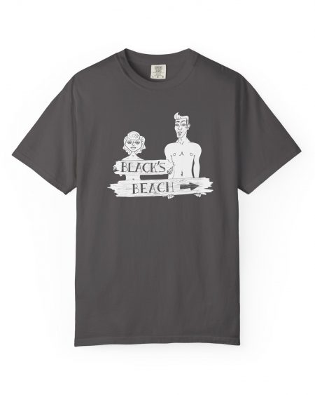 shirt // unisex // black's beach