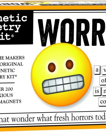 Magnetic Poetry - Worried Poet