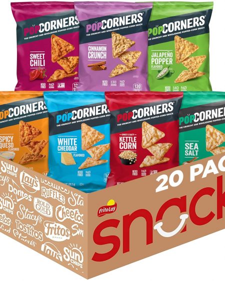 PopCorners Popped Corn Snacks, Sampler Pack