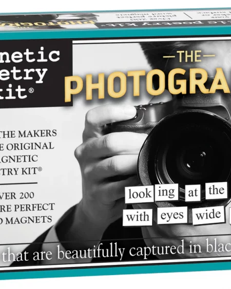 The Photographer // Magnetic Poetry