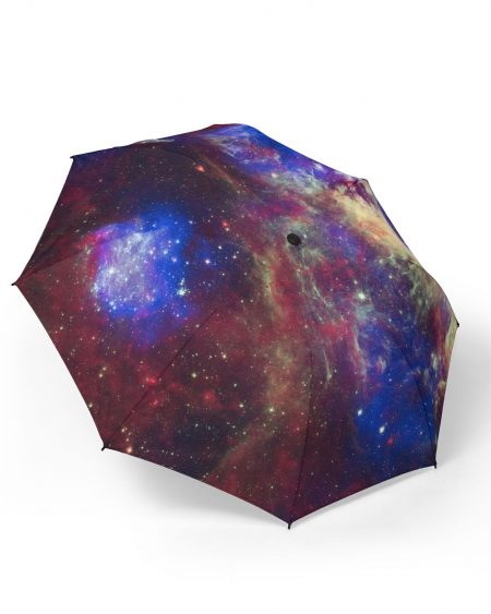 Tarantula Galactic Semi-Automatic Foldable Umbrella - Cosmic Design, Travel Essential, Gift for Space Lovers, Unique Rain Gear, UV Protection, [...]